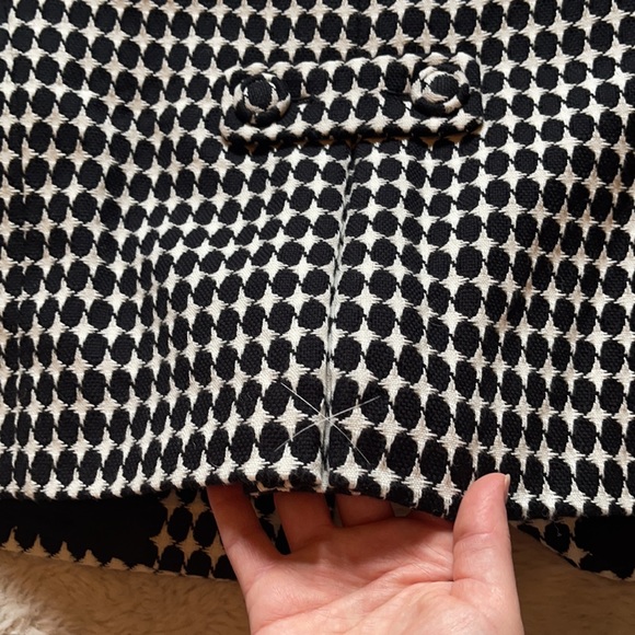 NWOT Ann Taylor Loft Cropped Houndstooth Jacket - Picture 8 of 16